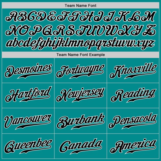 Özel Aqua Siyah-Beyaz Orijinal Beyzbol Forması Özel Aqua Siyah-Beyaz Orijinal Beyzbol Forması
